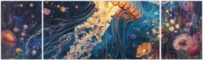 Obraz - Magiczna meduza (170x50 cm)