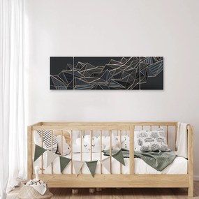 Obraz abstrakcji (170x50 cm)