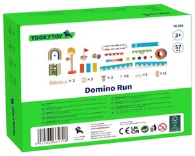 Tooky toy tor kulkowy kulodrom domino