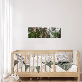 Obraz - Zhangjiajie National Park, Chiny (z zegarem) (90x30 cm)
