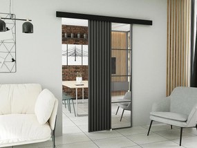 Drzwi przesuwne z maskownicą MOLI 70 grafitowe