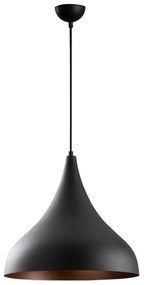 Lampa wisząca Berceste - N-1390, czarna