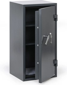 Ognioodporny sejf meblowy z zamkiem kluczowym, klasa S2, 980 x 480 x 435 mm