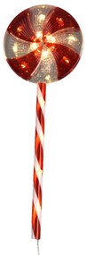 Zestaw 4 lamp świątecznych LED, 62 cm