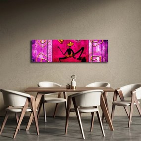 Obraz historycznego muralu (170x50 cm)