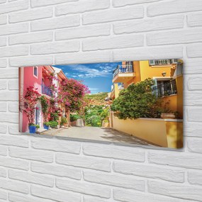 Zdjęcie na płótnie Kwitnące Ogrody nad Miastem