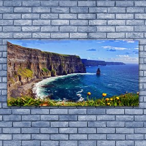 Obraz na płótnie Błękitna Zatoka wśród Skał