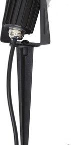 Nowoczesny reflektor 12V czarny z LED IP67 - Voltaire Pico