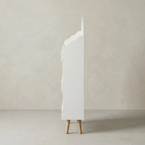 Regał do pokoju dziecięcego z motywem chmurki NUVU, 60 x 100 x 18 cm