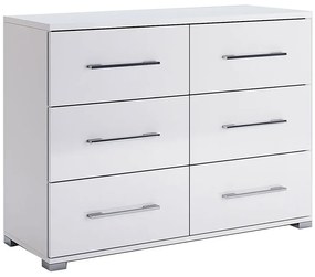 Biała nowoczesna komoda z szufladami A1-B79