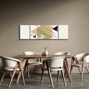 Obraz - Kształty geometryczne N⁰4 (170x50 cm)