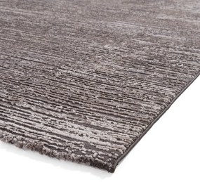 Ciemnoszary dywan z włókien z recyklingu odpowiedni do prania 120x170 cm Flores – Think Rugs
