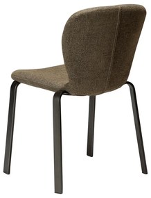Tapicerowane krzesło w kolorze khaki Heap – DAN-FORM Denmark