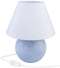 Klasyczna lampka nocna z drewna szary marmur - S226 B4-K53
