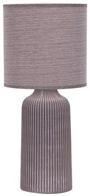 ONLI - Lampa stołowa SHELLY 1xE27/22W/230V brązowa 45 cm