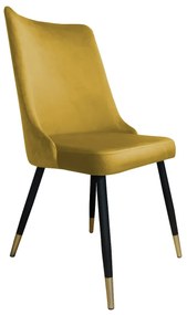 Krzesło CYPRIAN 2 VELVET GOLD musztardowe/curry ATOS