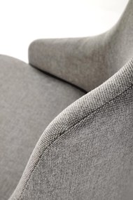 Krzesło do Jadalni Tapicerowane, Szary/Biały TOLEDO Inari 91