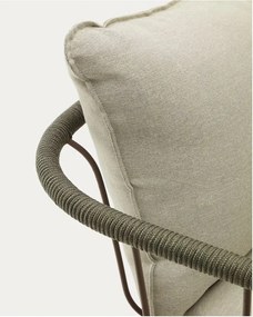 Jasnozielono-beżowa sofa ogrodowa Salguer – Kave Home