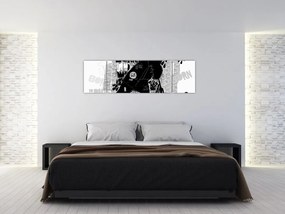 Obraz - Urodzony by jeździć (170x50 cm)