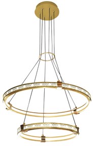 LAMPA WISZĄCA LED LHJ037-CP2 ZŁOTA