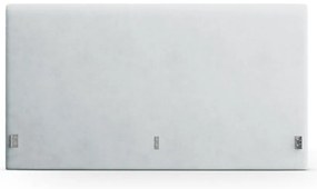 Jasnoszary tapicerowany zagłówek 170,5x100 cm Remo – Micadoni