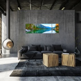 Obraz - Jezioro Hintersee (170x50 cm)