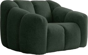 Ciemnozielony fotel Shell – Miuform