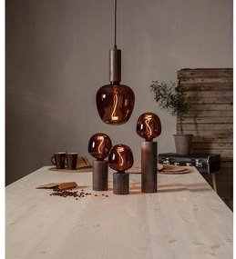 Ciemnobrązowa lampa wisząca Tub – Star Trading