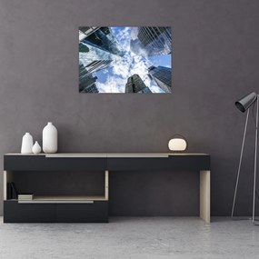 Obraz drapaczy chmur (70x50 cm)