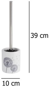 Pojemnik na szczotkę ASTERA + szczotka WC, WENKO
