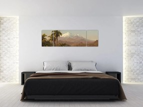 Obraz - Frederic Edwin Church, Tamaca Palms, reprodukcje (170x50 cm)