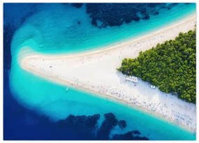 Obraz - Ostrav Hvar, Chorwacja (70x50 cm)