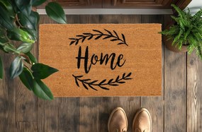 Wycieraczka Kokosowa 40x60 cm Home z palmami antypoślizgowa pod Drzwi