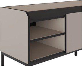 Kremowa szafka pod TV 160x55x42 cm Adara – Marckeric