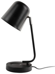 Czarna lampa stołowa (wysokość 38,5 cm) Encantar – Leitmotiv