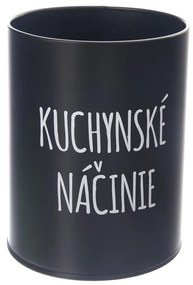 Orion Stojak na przybory kuchenne BLACK