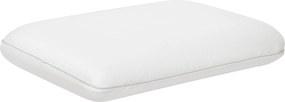 HOMCOM Poduszka z pianki memory, poduszka na szyję z zdejmowanym pokrowcem, ergonomiczna 60 x 40 cm, kremowy