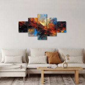 Obraz - Tekstura koloru (125x70 cm)