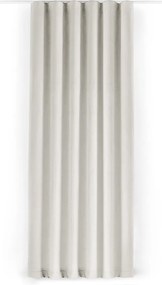 Kremowa aksamitna zasłona częściowo zaciemniająca (dimout) 530x250 cm Velto – Filumi