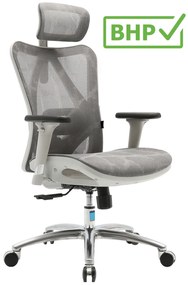 Ergonomiczny fotel biurowy Kalisto, zgodny z normą BHP