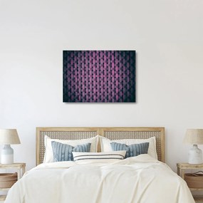Obraz na szkle - fioletowa tekstura (70x50 cm)