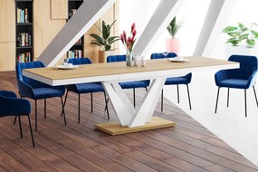 Nowoczesny stół rozkładany do jadalni Vegas Hubertus dąb