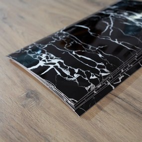 Płytki samoprzylepne na ścianę zestaw 6 szt. 60x30 cm Nero Marquina – SP TREND
