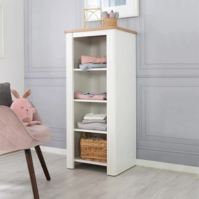 Biały regał dziecięcy 49x116 cm Ava – Roba