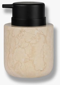 Kremowy marmurowy dozownik do mydła 200 ml Marble – Mette Ditmer Denmark