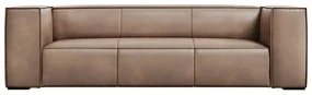 Jasnobrązowa skórzana sofa 227 cm Madame – Windsor &amp; Co Sofas
