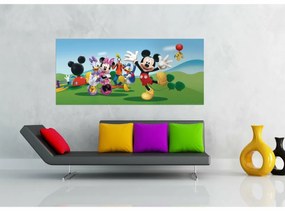 Fototapeta dziecięca Mickey Mouse i przyjaciele, 202 x 90 cm