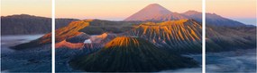 Obraz góry Bromo w Indonezji (170x50 cm)