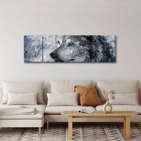 Obraz - Wilk z kreskówki (170x50 cm)