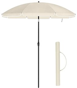 Parasol ogrodowy SOMBRILLA 160 cm, beżowy